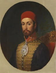 Portret van Sultan Abdülmecid I
