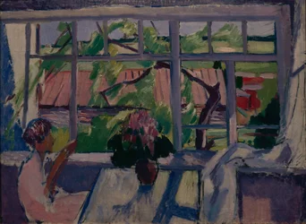 Op het terras, 1929