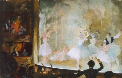 Russisch Ballet, Champs-Elysees: Les Sylphides, 1932