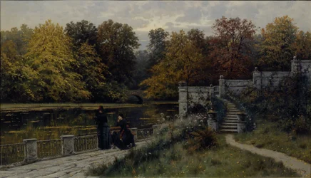 Het Łazienki-park