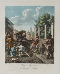 Het Pristenok-spel, ca 1812