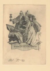 Ex libris van Sándor Turóczi