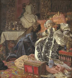 De dood van koningin Sophie Amalie