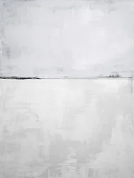 Het meer in de winter
