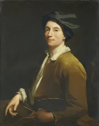 Portret van een schilder