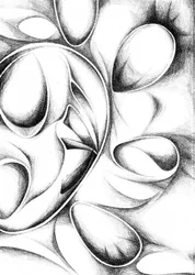 Abstracte organische vormen
