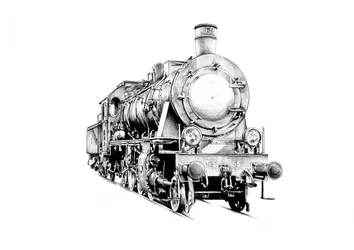 Klassieke stoomlocomotief