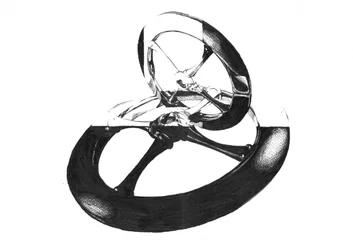 Verweven metalen vorm