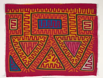 Shirt paneel (mola), ca. 1950