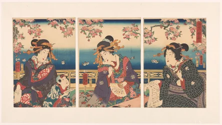 Voorspoed in de bergen langs de Sumida rivier