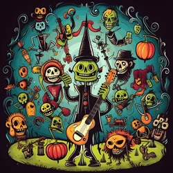 Monsters spelen instrumenten 3