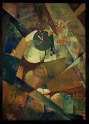 Het grote ik-schilderij (Merz-schilderij 9 b)
