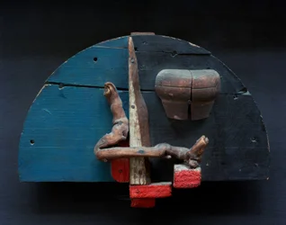 Zonder titel (Houten constructie)