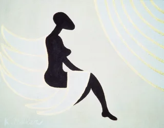 Lady Angel, 2005 (acrylverf op doek)
