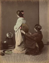 Obi aankleden