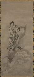 Hotei met Daoïstische Onsterfelijken, late 1600s-vroege 1700s