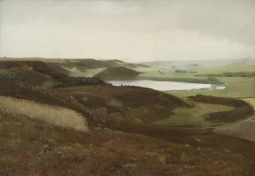 Een Landschap bij Bryrup, Jutland