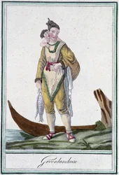 Groenlandse - in "Encyclopedie van Reizen" door J. Grasset Saint Sauveur, ed. Deroy, Parijs