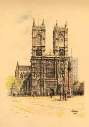 Westminster Abbey, 1924