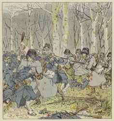 Gedurfde aanval van luitenant Demidovitch