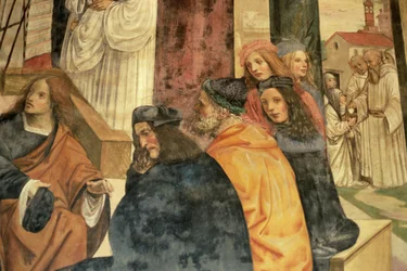 Het leven van St. Benedictus (detail)
