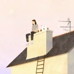 Sunset watchers, 2021 (digitaal)