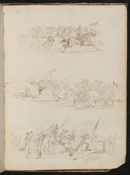 Drie Studies van Cavaleriegevechten