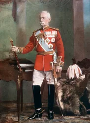 Veldmaarschalk Lord Roberts, Opperbevelhebber van de troepen in Zuid-Afrika, 1902