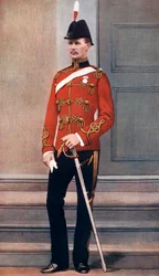 Luitenant Frederick Hugh Sherston Roberts, Britse soldaat, 1902