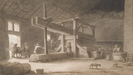 Wijnpers van Monsieur Dittyl, buiten Nantes