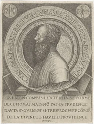 Portret van filoloog Thomas van Ravenna