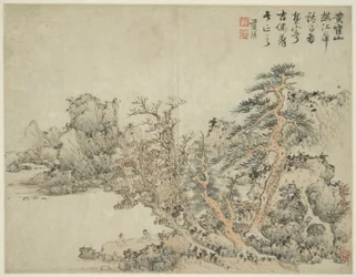 Landschap in de stijl van oude meesters: naar Wang Meng (ca. 1308-1385)