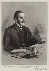Beroemdheden van de Dag, de Eerwaarde A J Balfour, MP