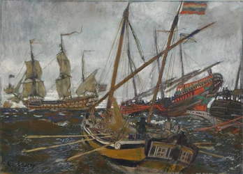 Schepen ten tijde van Peter I, 1909