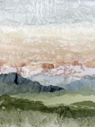 Abstracte bergtinten