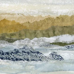 Abstracte berglagen