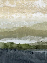 Abstracte berglagen