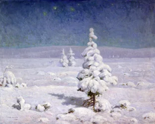 Maanlicht bij Nordseter