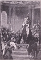 Maria Theresia en het Hongaarse parlement