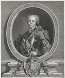 Laurent Cars - Louis François de Bourbon, prins van Conti