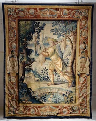 Wilddrager, wandtapijt uit de serie Jachten van Frans I