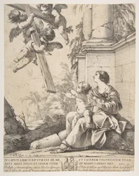 Maagd en kind met engelen, 1639