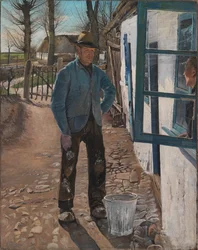 Het oude huis witten, 1908