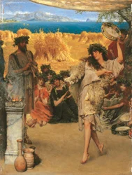 Een Oogstfeest, 1880