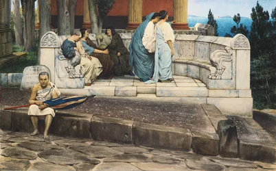 Een exedra, 1871