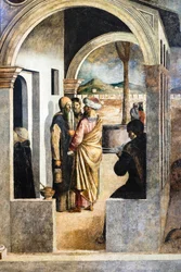 De communie van de heilige Hiëronymus, circa 1470/80 (olieverf op doek)