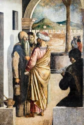 De communie van de heilige Hiëronymus, circa 1470/80 (olieverf op doek)