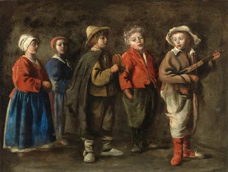 Antoine Le Nain - De jonge muzikanten, ca. 1640
