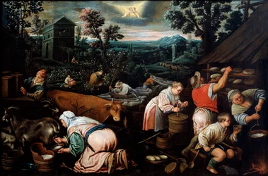 Mei uit de serie De Seizoenen, eind 16e of begin 17e eeuw