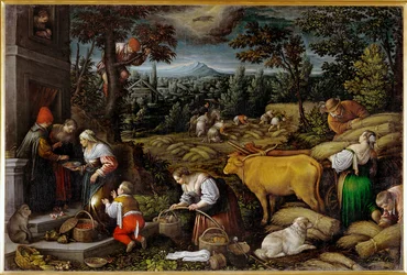 Juni (schilderij op doek)